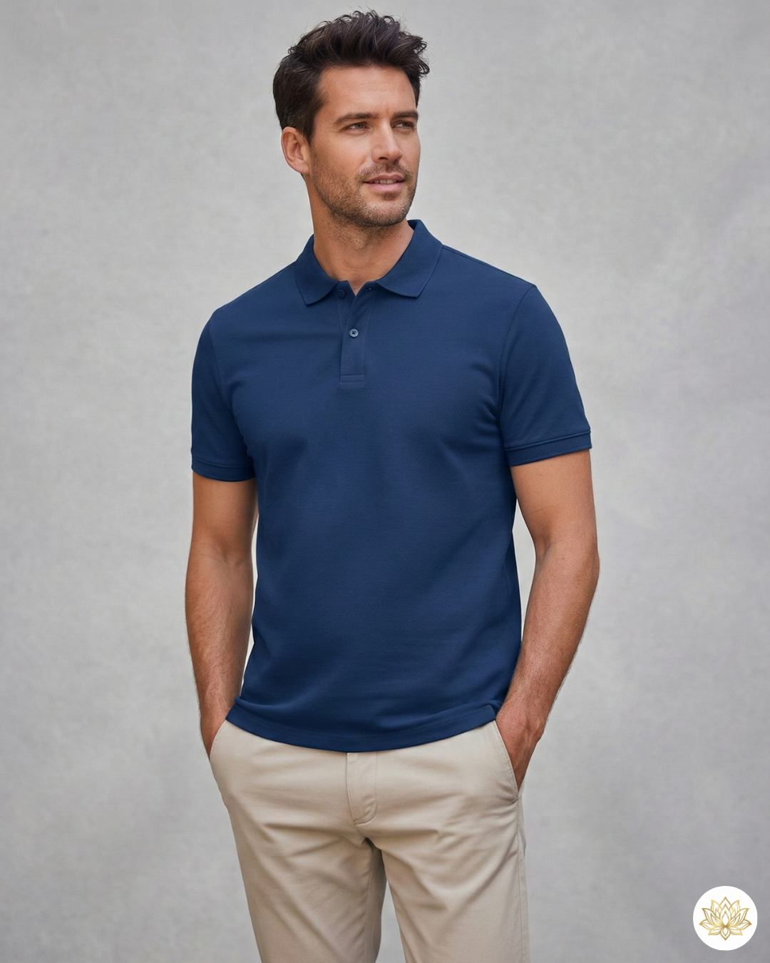 Men's Polo T-shirt | MP25 | Royal Blue | Plain