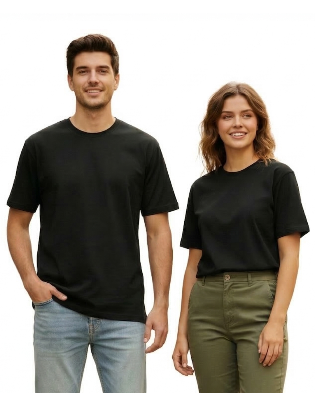 Unisex Basic T-Shirt | UB73  | Navy Blue| Plain