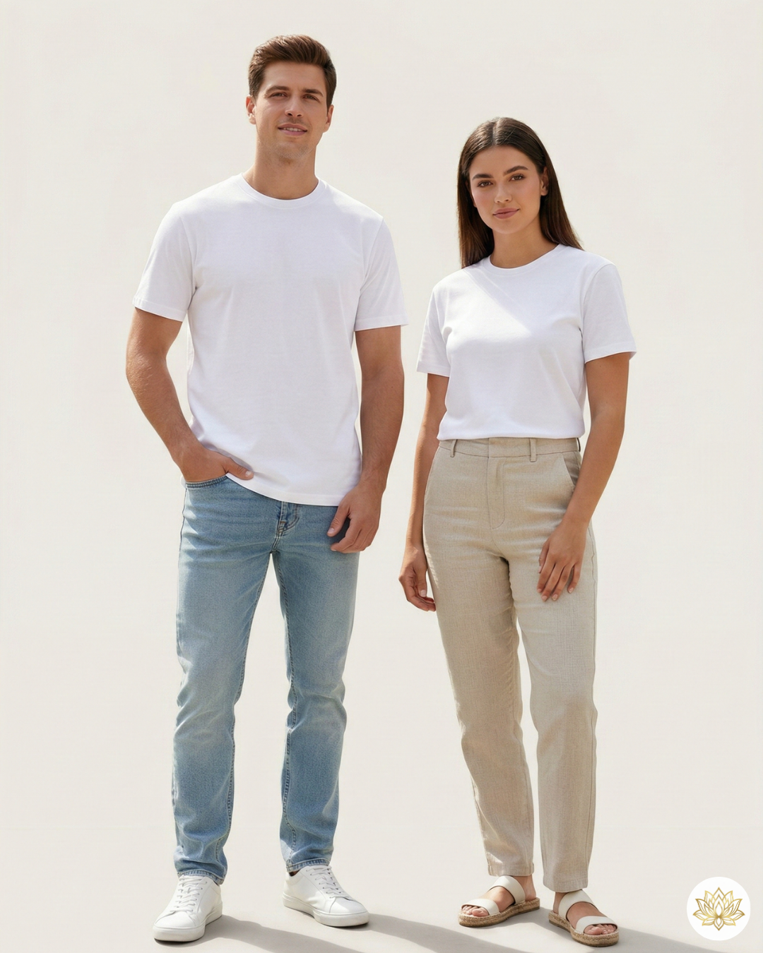 Unisex Basic T-Shirt | UB73  | White | Plain