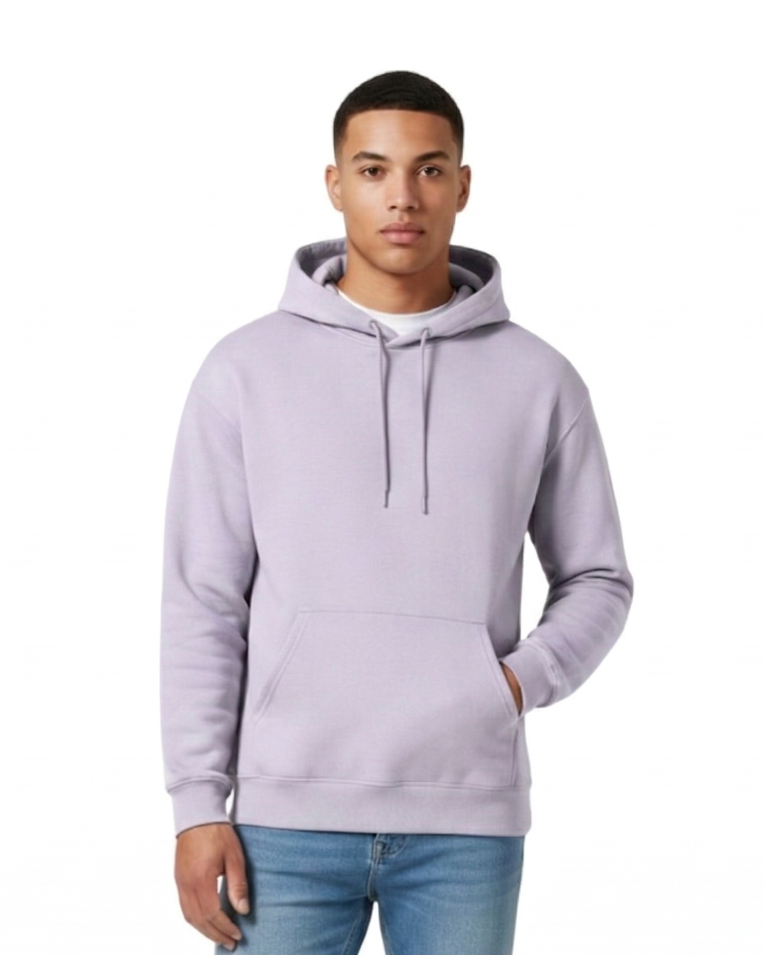 Unisex Hoodie | UH24  | Lavender | Plain