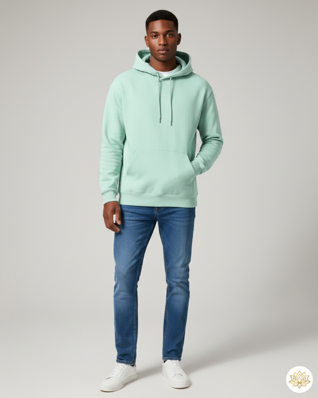 Unisex Hoodie | UH24  | Mint | Plain