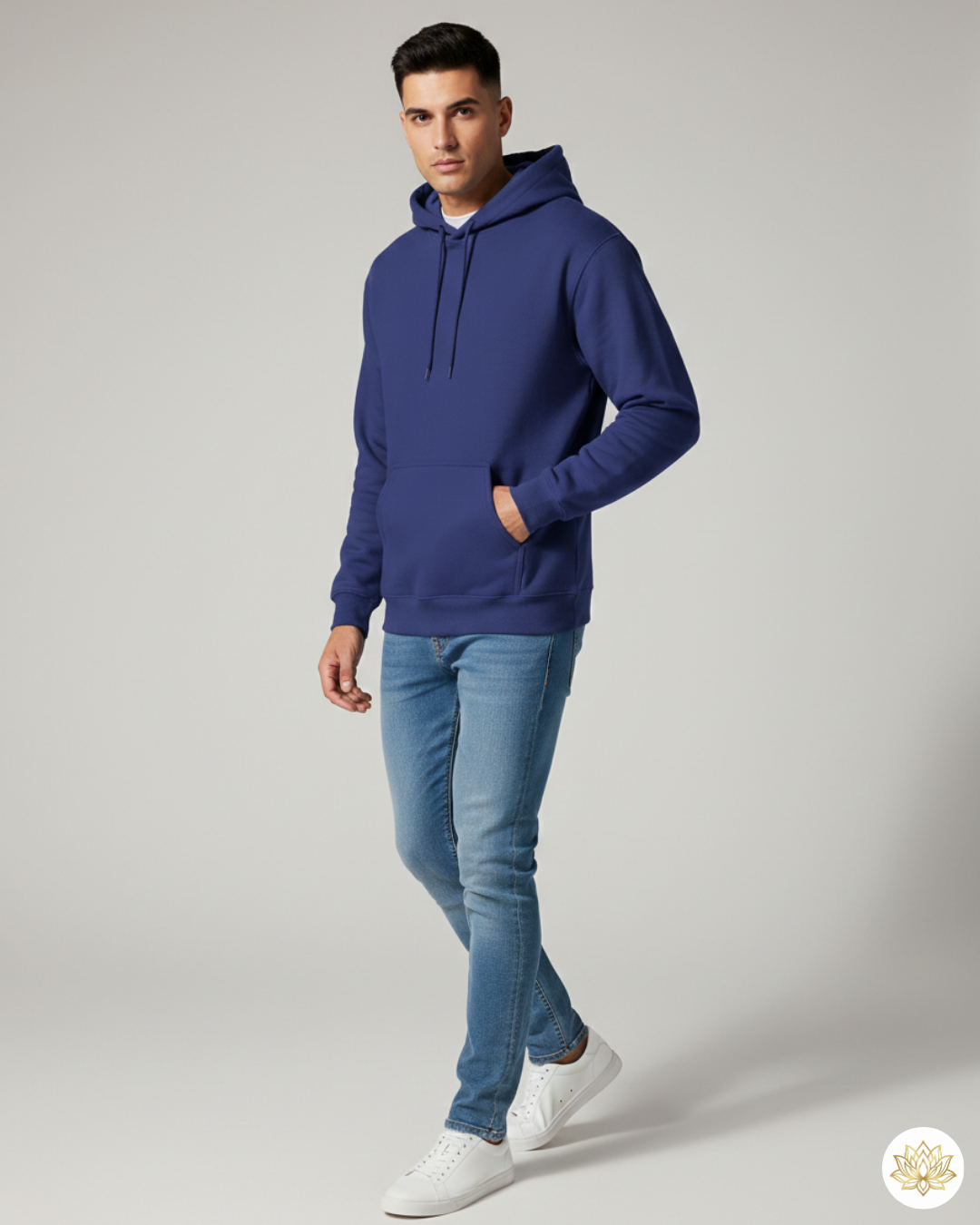 Unisex Hoodie | UH24  | Royal Blue | Plain