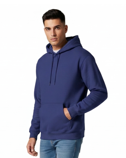 Unisex Hoodie | UH24  | Royal Blue | Plain