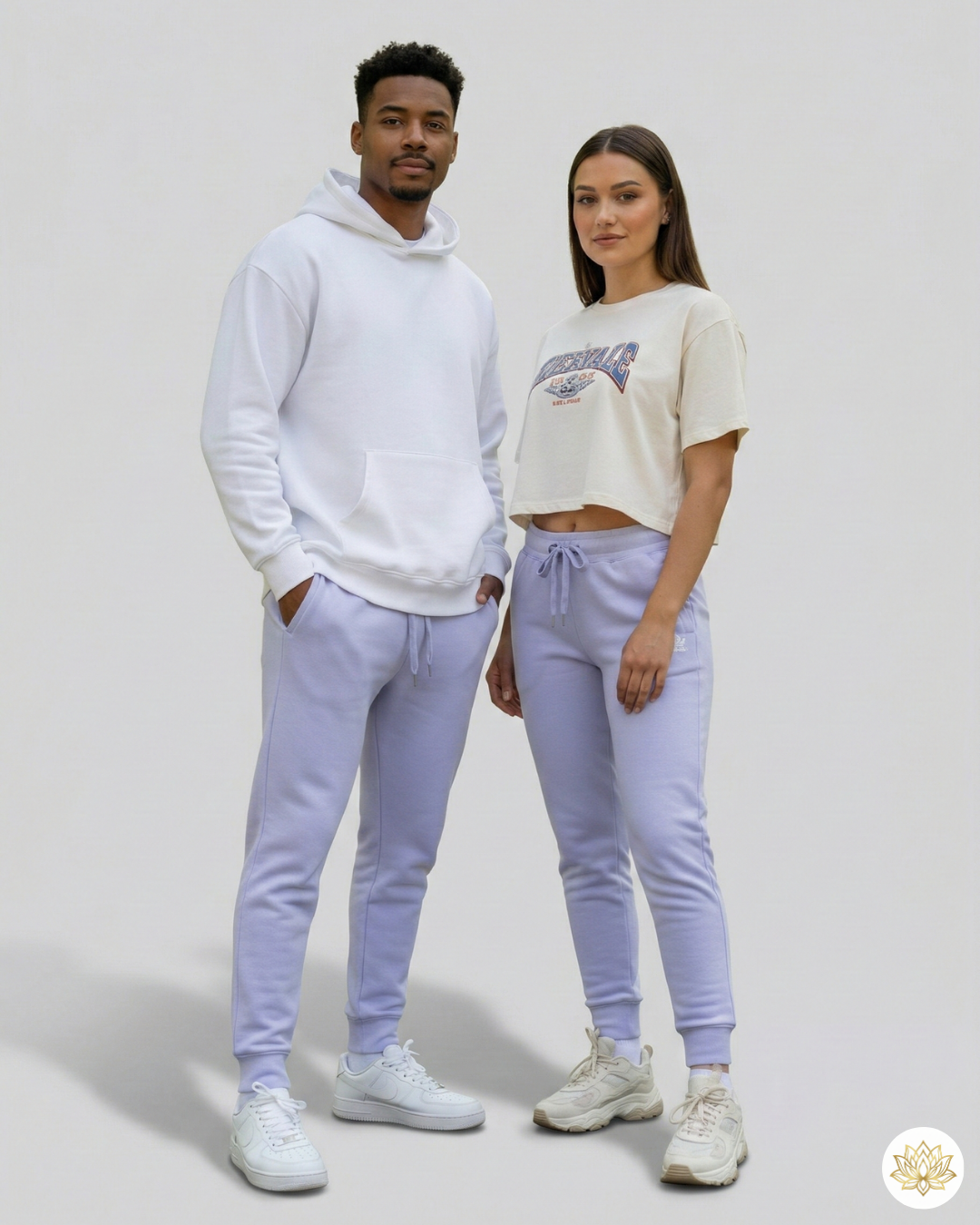 Unisex Joggers | UJ29 | Lavender | Plain