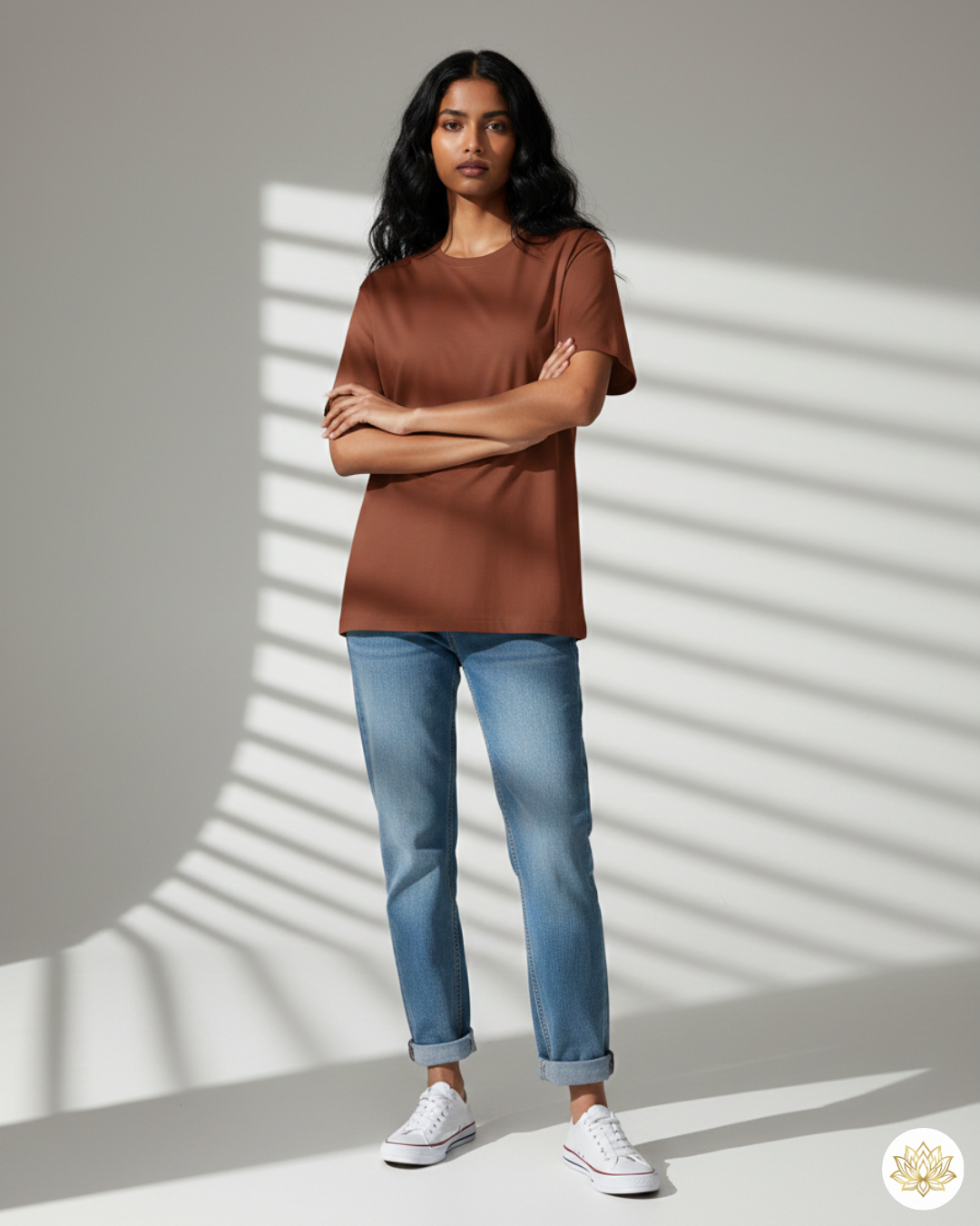 Unisex Male Classic Crew T-Shirt | UC21 | Copper | Plain