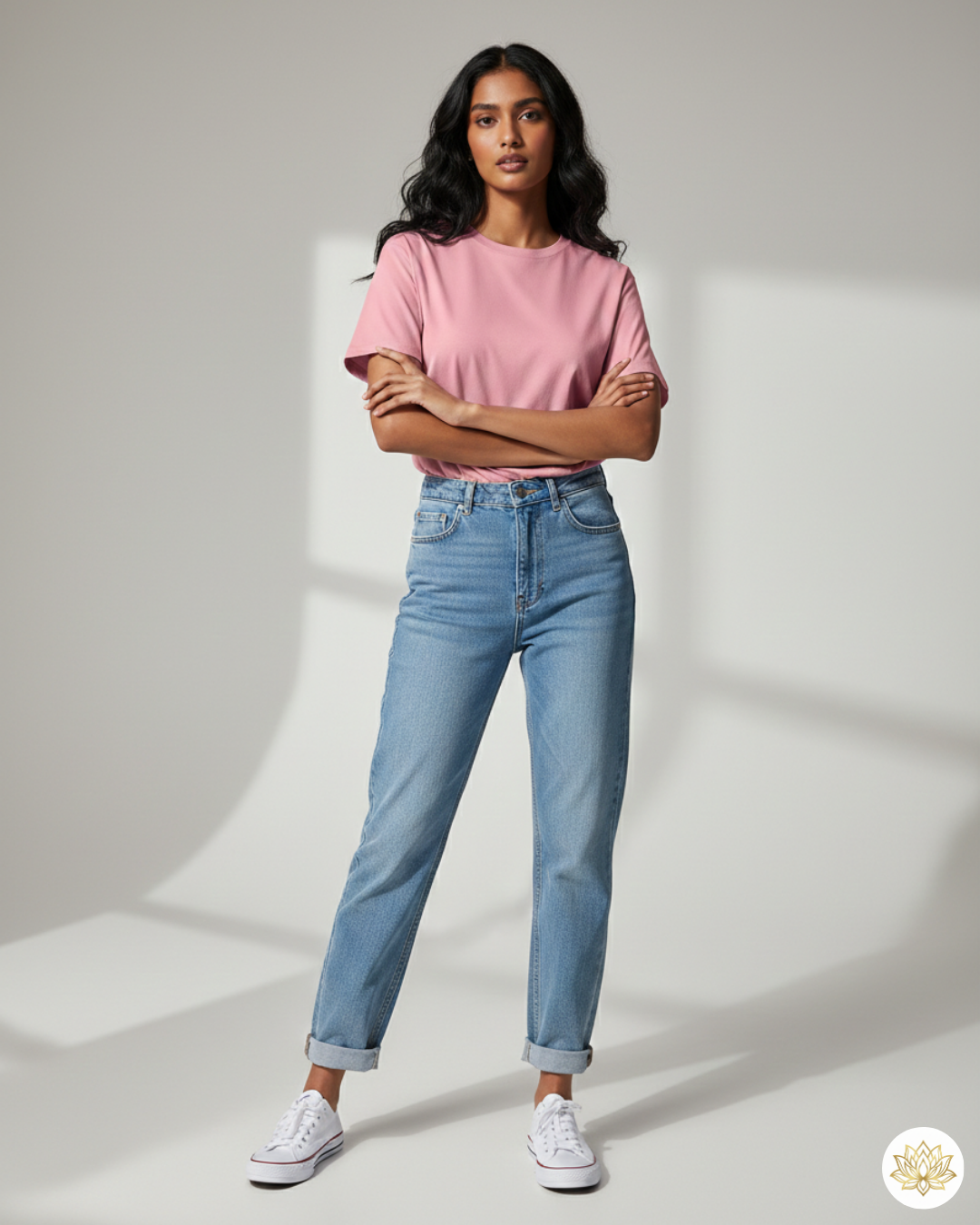 Unisex Male Classic Crew T-Shirt | UC21 | Flamingo | Plain