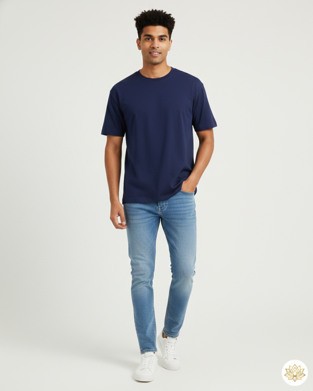 Unisex Male Classic Crew T-Shirt | UC21 | Royal Blue | Plain
