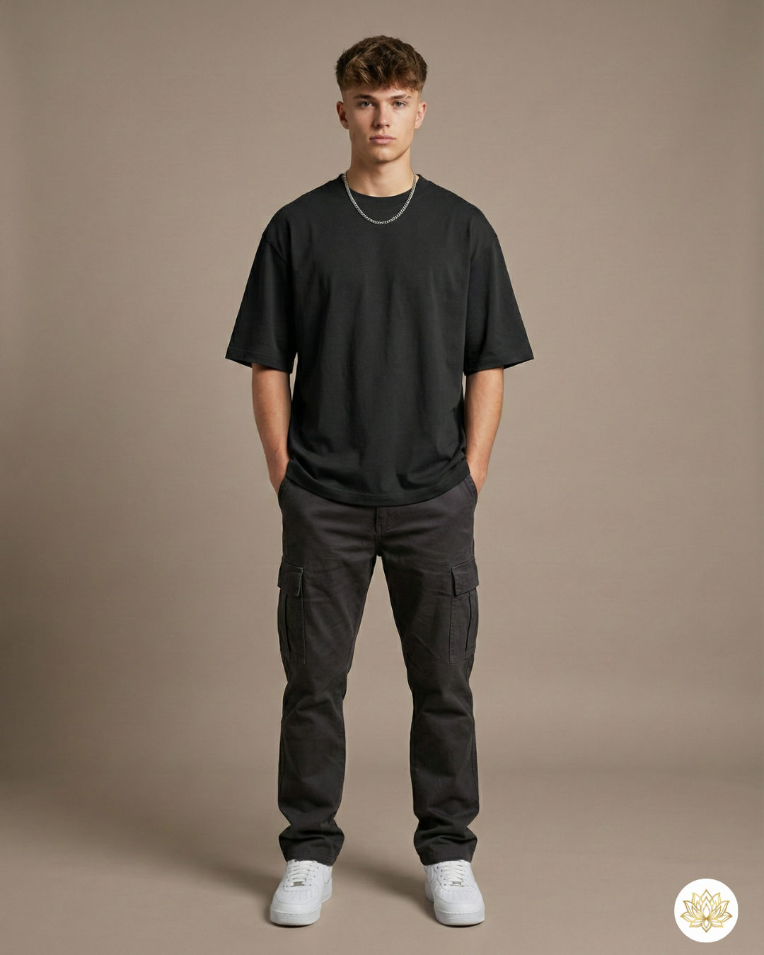 Unisex Oversized Classic T-Shirt | Black | Plain