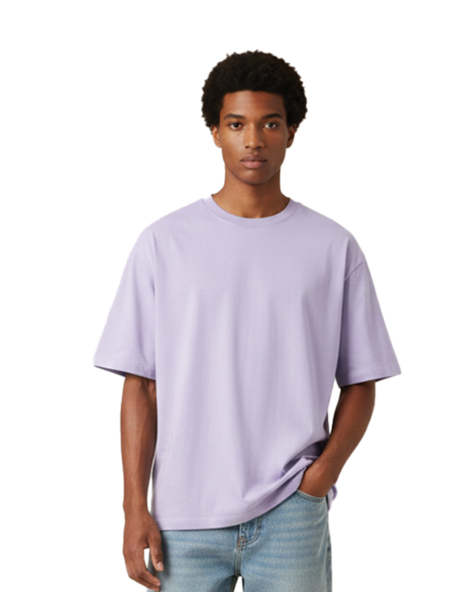 Unisex Oversized Classic T-Shirt | Lavender | Plain