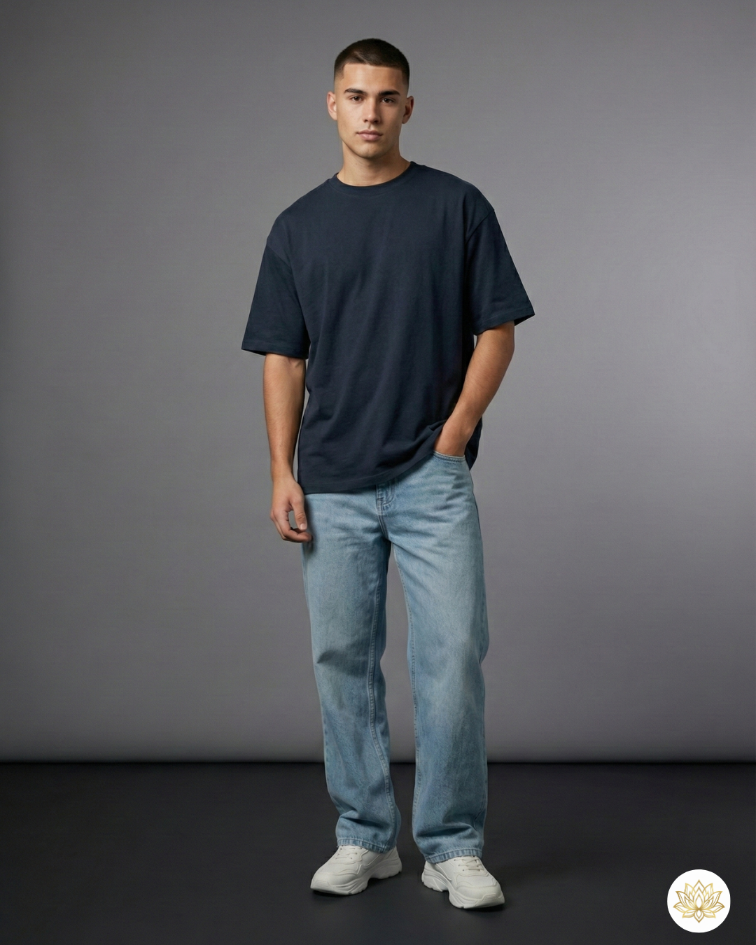 Unisex Oversized Classic T-Shirt | Royal Blue | Plain
