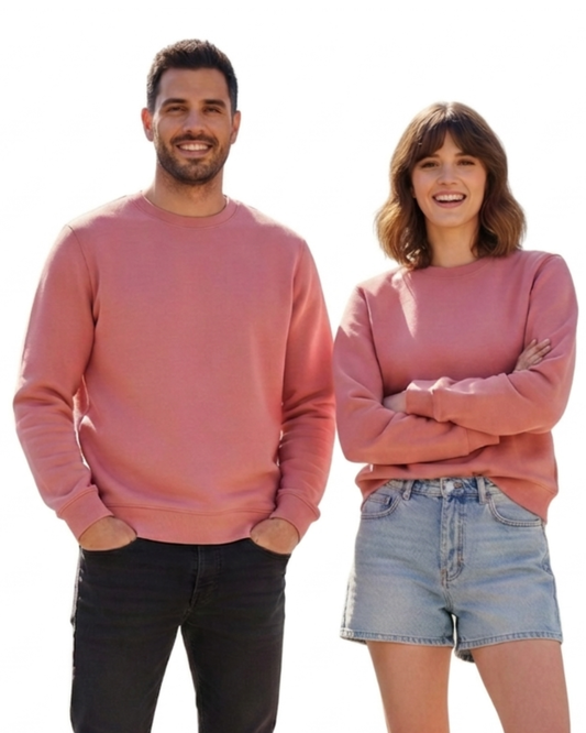 Unisex Sweatshirt | UH26 | Coral | Plain