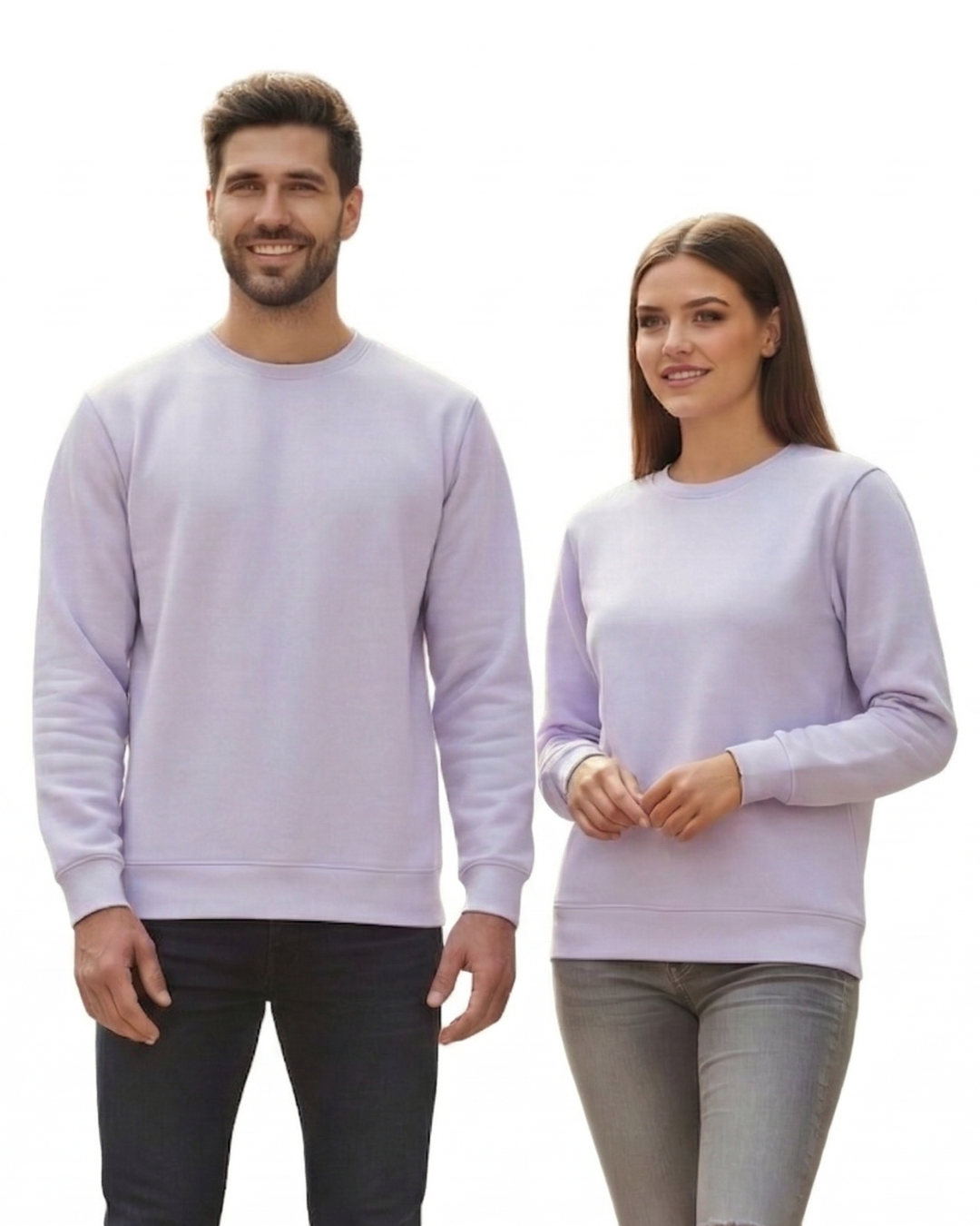 Unisex Sweatshirt | UH26 | Lavender | Plain