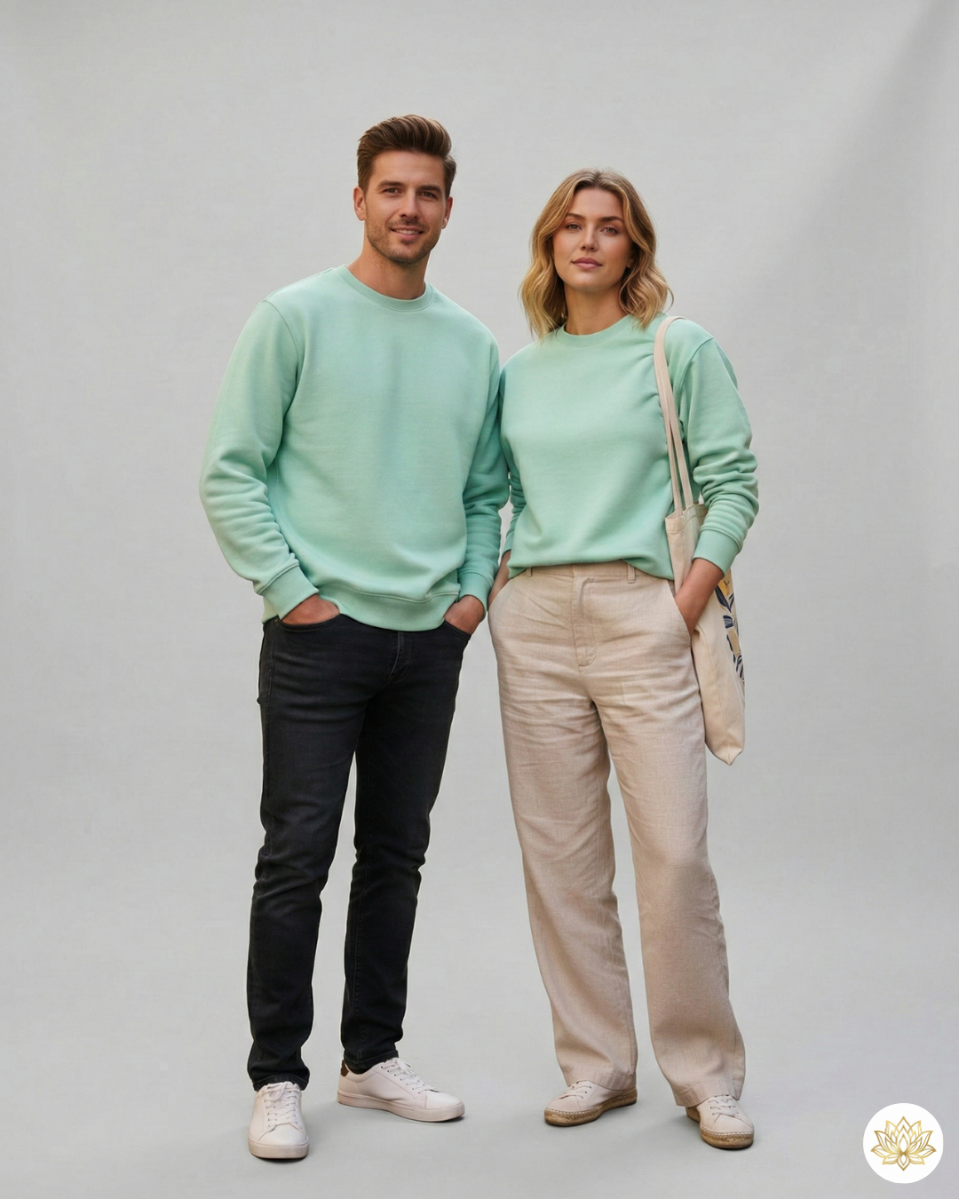 Unisex Sweatshirt | UH26 | Mint | Plain