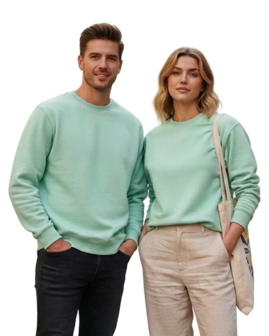 Unisex Sweatshirt | UH26 | Mint | Plain