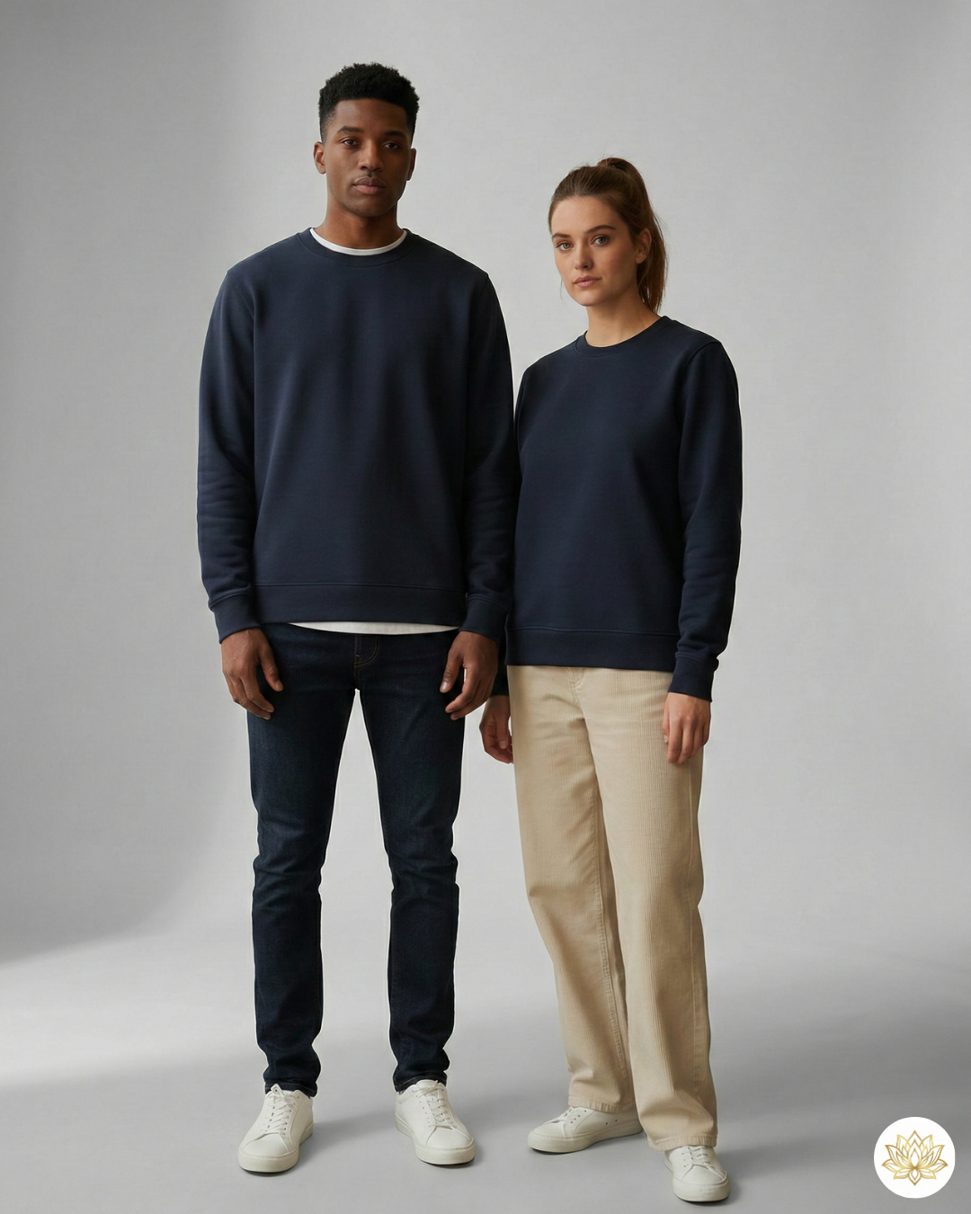 Unisex Sweatshirt | UH26 | Navy Blue | Plain