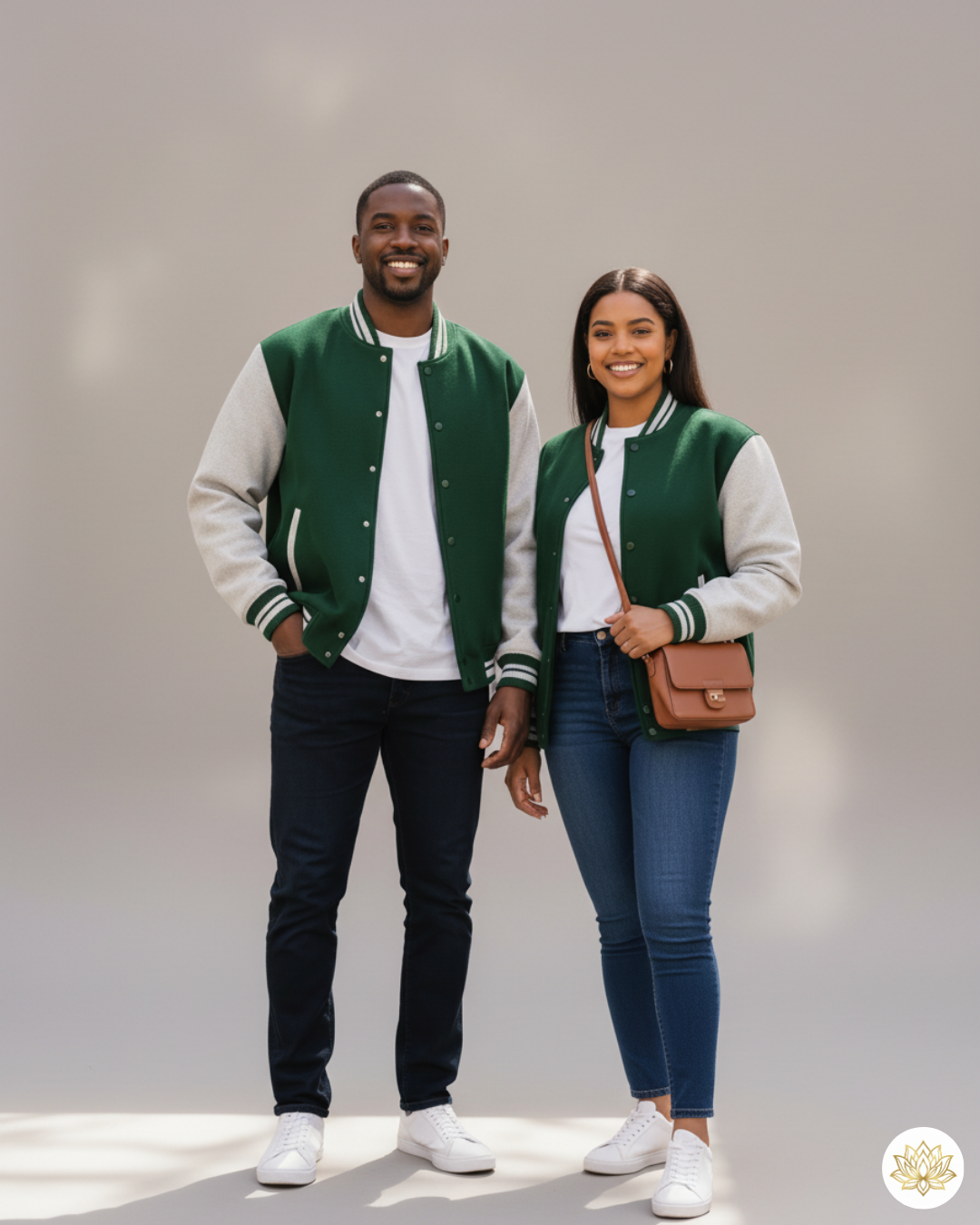 Unisex Varsity Jacket | UJ31 | Bottle Green | Plain
